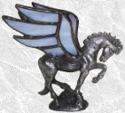 Stained Glass Pegasus