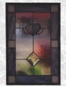 Stained Glass Geometric Panel