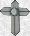 Stained Glass Bevel Cross